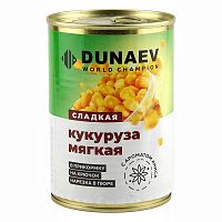 Кукуруза Мягкая DUNAEV металлобанка 400мл, анис