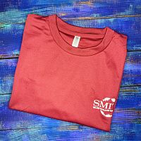 Футболка SMITH dark red № XXL(3L) 52/54