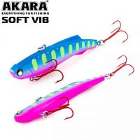 Воблер Akara раттлин Soft Vib 55 мм 9 гр. (1/3 oz 2,2 in) A142