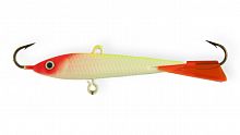 Балансир Strike Pro Micro Ice 47, цвет: A116L, цвет: Fluo Clown, светящийся, хвост: красный