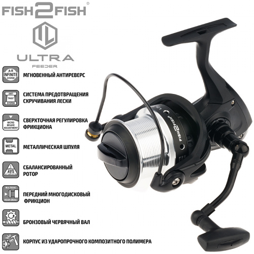 Кат. Fish2Fish Ultra Feeder 5000 5+1bb фото 2