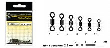 Вертлюг Akara Rolling Swivel 3220018-2 2 (10 шт.) бочонок катушка