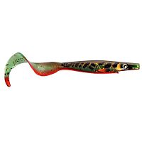 Силиконовая приманка Strike Pro Pig Tail Junior , цвет: Leopard Burbot UV, (уп./2шт.), (SP-172R#SP43)
