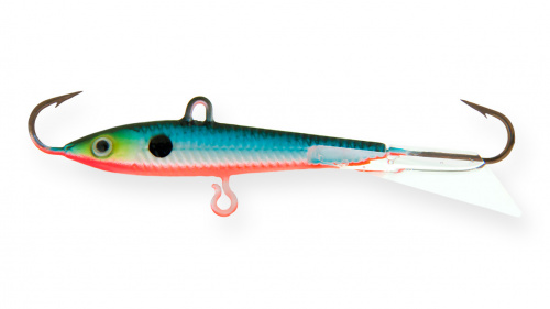 Балансир Strike Pro Micro Ice 40, цвет: A05, цвет: Blue Milky, хвост: прозрачный