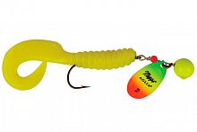 Блесна вращ. Mepps AGLIA SPINFLEX, 2/ 7g, Chartreuse/Tiger/Yellow