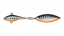 Тейл-спиннер Strike Pro Micro-Whacker 43, цвет: Black Silver OB, (JG-001B#A70-713)