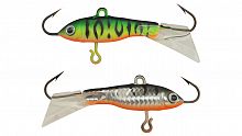 Балансир Strike Pro Ice Baby 25, цвет: GC01S/CA06ES, цвет: Mat Tiger / Grey Shadow, хвост: прозрачный