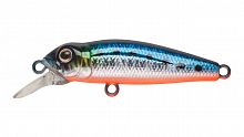 Воблер Минноу Strike Pro Midge 40, цвет: A234-SBO-LU Blue Back Silver OB Fluo, (EG-074SP#A234-SBO-LU