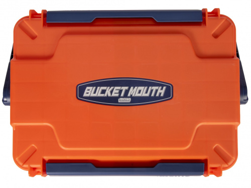 Ящик рыболовный Meiho BUCKET MOUTH BM-5000 Orange 440×293 ×293 фото 4