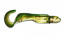 Силиконовая приманка Kanalgratis Nettel Juvenile, цвет: Crystal Eelpout, (уп./2шт.), (NJ-CREEL-05)