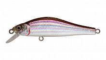 Воблер Минноу Strike Pro Archback 60SP, цвет: A53-EP Silver Smelt UV, (EG-125D-SP#A53T-EP)