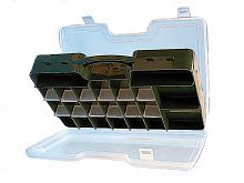 Коробка рыболовная двухсторонняя DOUBLE SIDED 290х200х62