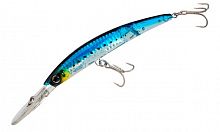 Воблер F1155-GHIW Yo-Zuri Crystal 3D Minnow DD Jointed 130F
