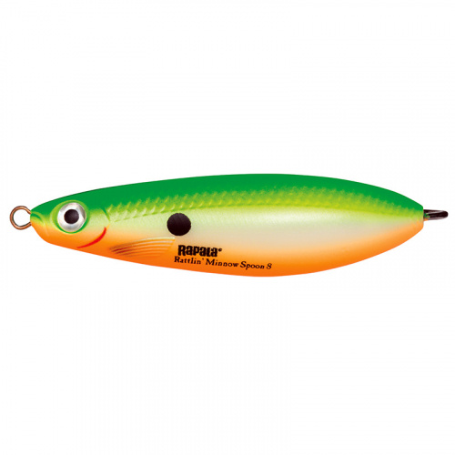 Незацепляйка RAPALA Rattlin' Minnow Spoon 08 /GSU