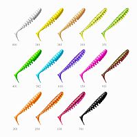 Приманка ZUB-SHAD  50мм(2")-10шт, (цвет 201) оранжевый