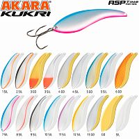 Блесна колеб. Akara Asp Time Kukri 55 10 гр. 5/SIL