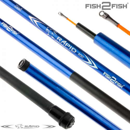 Уд. тел. ст. д/с Fish2Fish Rapid New (10-40) 6,0 м Blue б/к