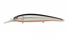 Воблер Минноу Strike Pro Hooligan Shallow 120SP, цвет: A70-713 Black Silver OB, (EG-220SP#A70-713)