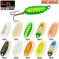 Блесна колеб. Akara Lite Series Lite Croc 35 6,5 гр. AB41