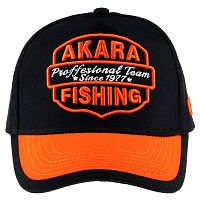 Кепка-бейсболка Akara Fishing Club Limited 1977 Orange size 61