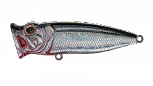 Воблер Поппер Strike Pro Pike Pop Mini 45, цвет: SIN059V Blackback Sequins, (SH-002B#SIN059V)