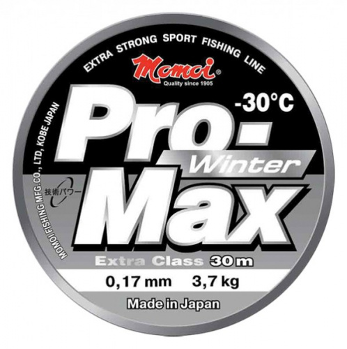 Леска Pro-Max Winter, 30м 0,09мм 1,1кг
