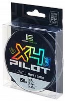 Шнур плетёный Feeder Concept Pilot x4 BRAID Black 150/014