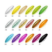 Приманка ZUB NOA LARVA  40мм(1,6") -6шт, (цвет 401) зеленый