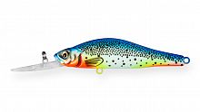 Воблер Минноу Strike Pro Archback Deep 100SP, цвет: A141 Hot Blue Herring, (EG-125BL-SP#A141)