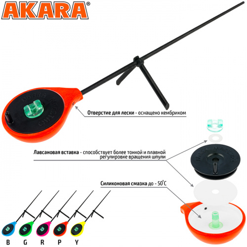 Уд. зим. Akara Universal PK Red фото 3
