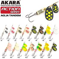 Блесна вращ. Akara Action Series Aglia Tandem 2/4 11 гр. 2/5 oz. A 9