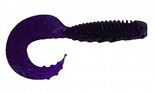 Приманка ZUB-HIBINA 140мм(5,5")-3шт, (цвет 610) фиолетовый с блестками