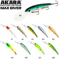 Воблер Akara Max Diver 120F 21 гр. (3/4 oz 4,7 in) A28