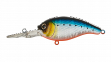 Воблер Крэнк Strike Pro Crankee Deep Diver 55, цвет: A234-SBO-LU Blue Back Silver OB Fluo, (JL-036F#
