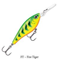 Воблер RAPALA Harvest Shad 05 /FT /плавающий/  2,4-3,0м, 5см, 5гр.