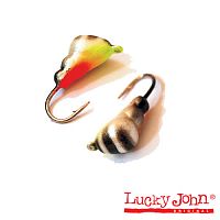 Мормышка вольфрамовая Lucky John МУРАВЕЙ крашеная с петелькой 040/56