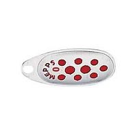 Блесна вращ. Mepps COMET PTS, 0, SILVER/Red dots