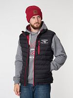 Жилет Alaskan Juneau Vest Black XL утепленный стеганый  черный /красный