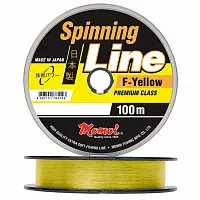 Леска Spinning Line F-Yellow 0,22мм, 5,5кг, 100м, желтая