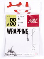 Соединители безузл. LJ Pro Series WRAPPING 001SS 04кг 8шт.