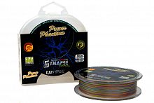Шнур Power Phantom Synapse NANO PE 100m, мультиколор #0,12 (2,7кг), 0,055mm