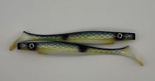 Силиконовая приманка Strike Pro Pig Shad Tournament, цвет: Sexy Shad, (уп./2шт.), (SP-172M#JG3)