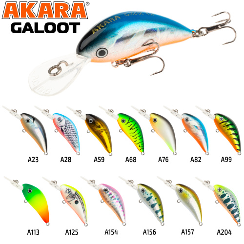 Воблер Akara Galoot 45F 3,5 гр. A113