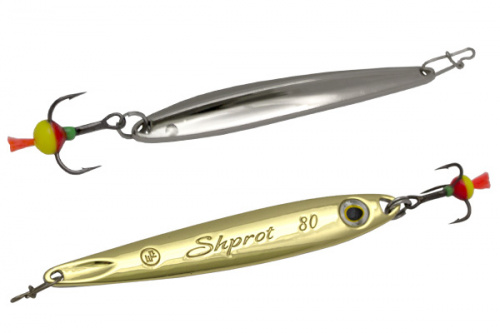 Блесна вертикальная ECOPRO Shprot, 50мм, 5г, S/G фото 2