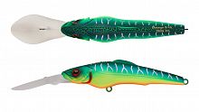 Воблер Минноу Strike Pro Challenger X Deep Diver 110L, цвет: A223S-RP Pearl Mat Tiger, (EG-076DXL-F#