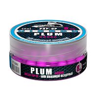 Бойлы насад. плав. Sonik Baits 8мм PLUM MICRON Fluo Pop-ups 50мл