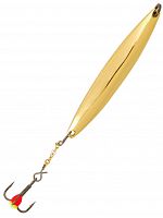 Блесна вертикал. зим. Lucky John NAIL BLADE с цеп. и тр. 55мм G блистер