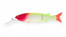 Воблер Составной Strike Pro Glider-X 105L, цвет: X10 Clown Silver, (EG-157L-SP#X10)