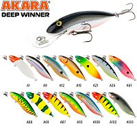 Воблер Akara Deep Winner 85F 14 гр. (1/2 oz 3,3 in) A68