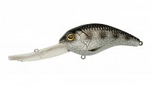 Воблер Крэнк Strike Pro Crankee Runner 80, цвет: A249-3D Disco Black Silver OB, (EG-042F#A249-3D)